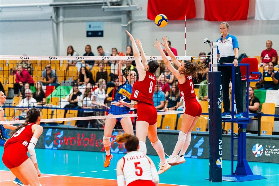 U18 Kadın Milli Voleybol Takımı, Avrupa ikincisi