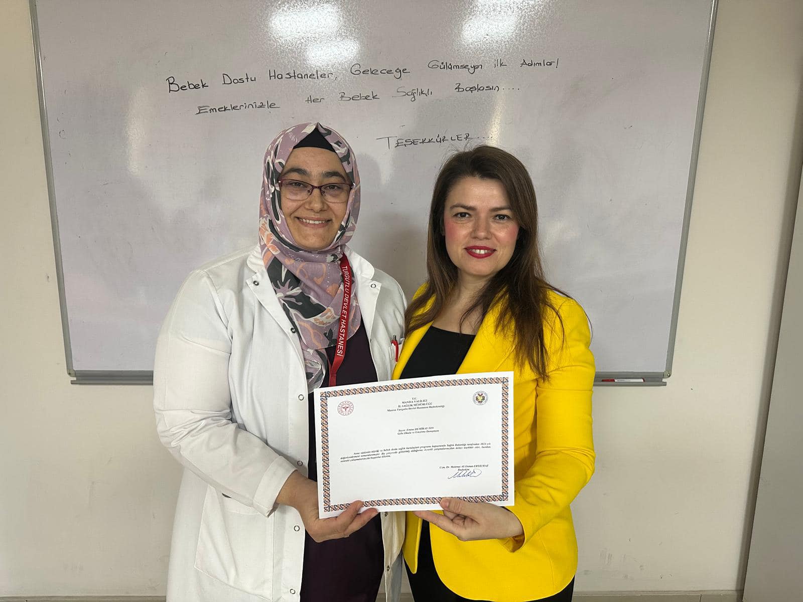 Turgutlu Devlet Hastanesi, Bebek Dostu Hastane Unvanını Korudu!