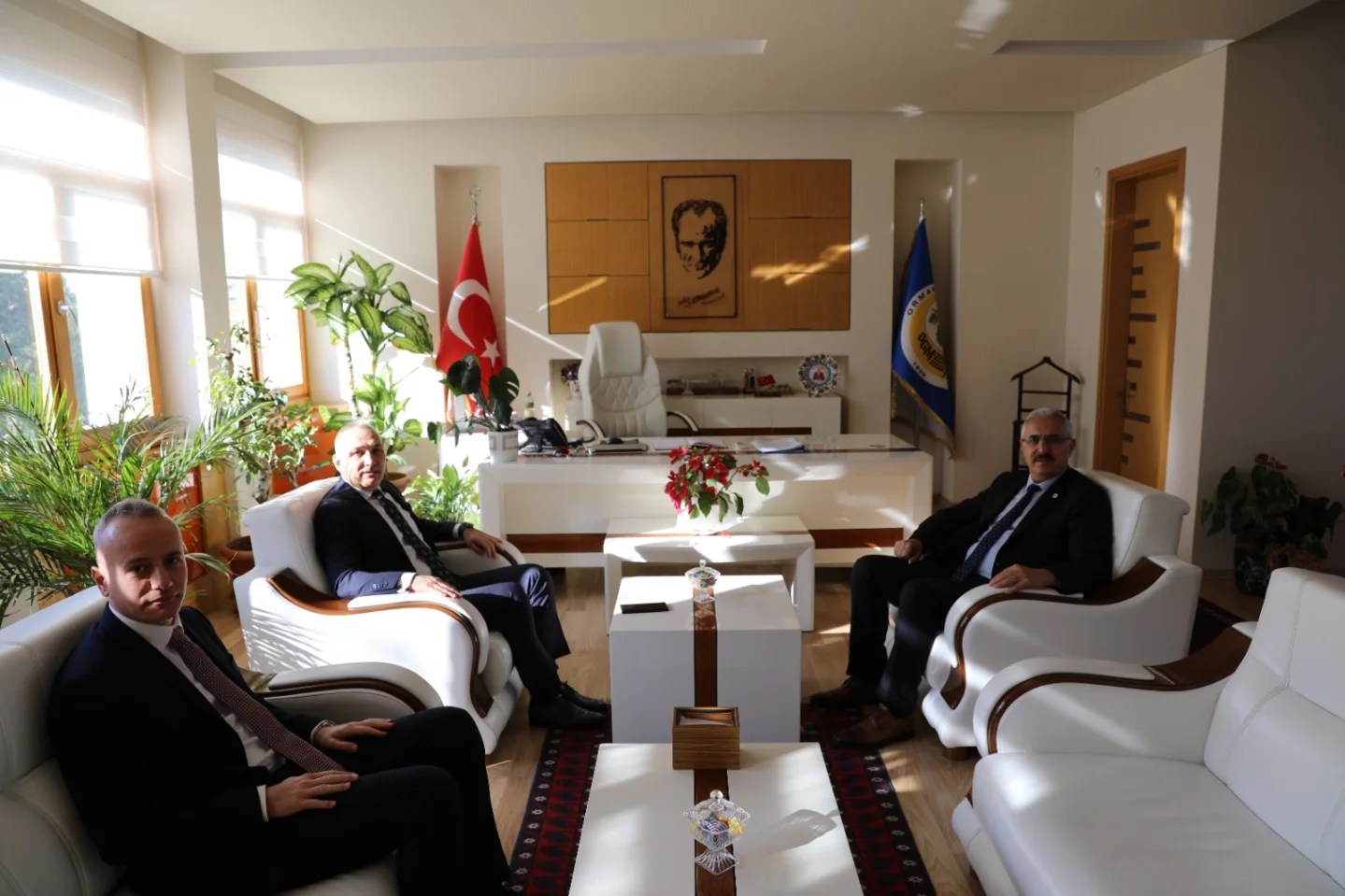 Manisa Tarım Müdürü Öztürk'ten, İzmir Orman Bölge Müdürü Yılmaz'a ziyaret