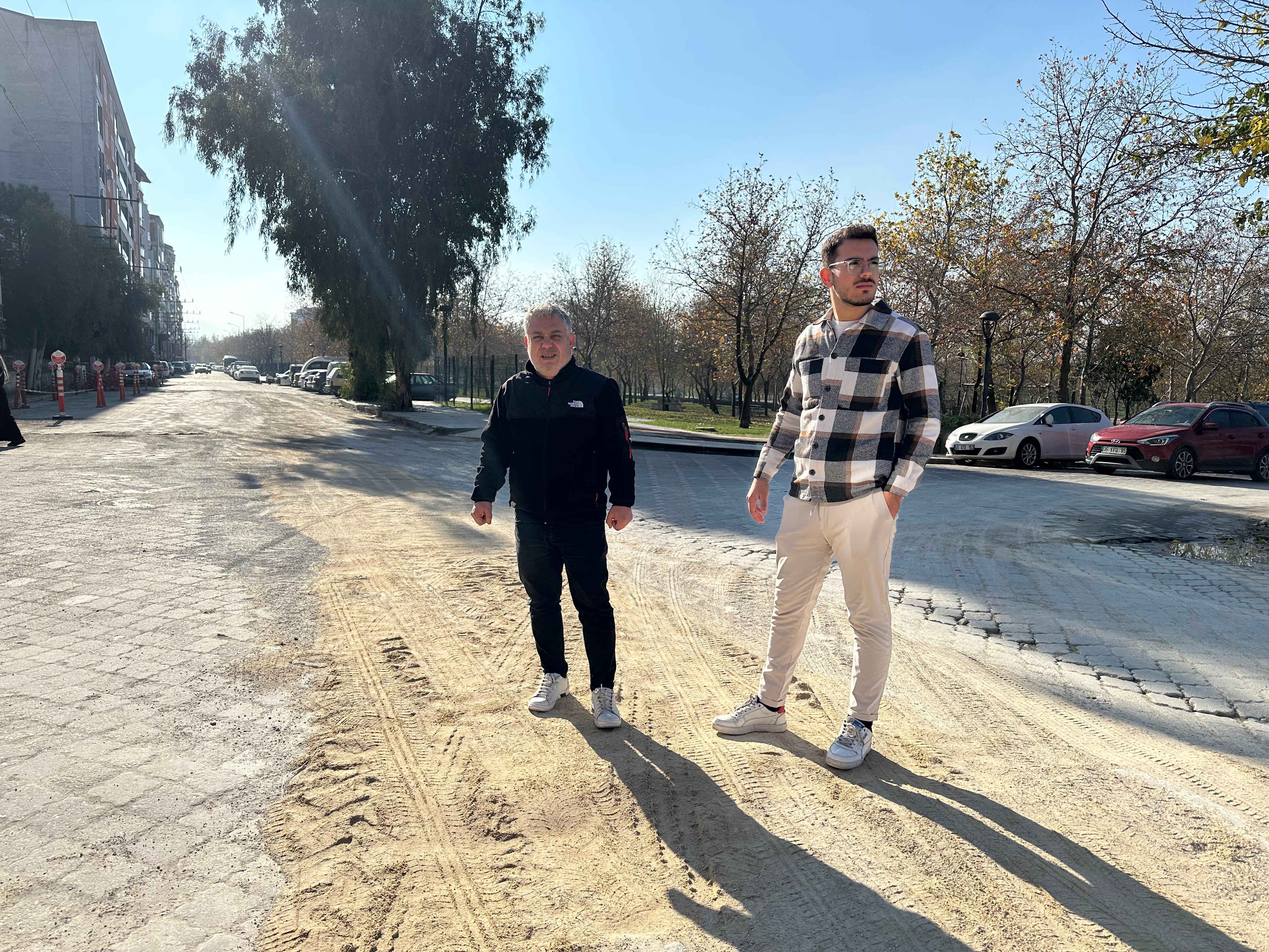Tek İsteğimiz Yolun Sulanması Dedi 'Oturma Eylemi' Yaptı