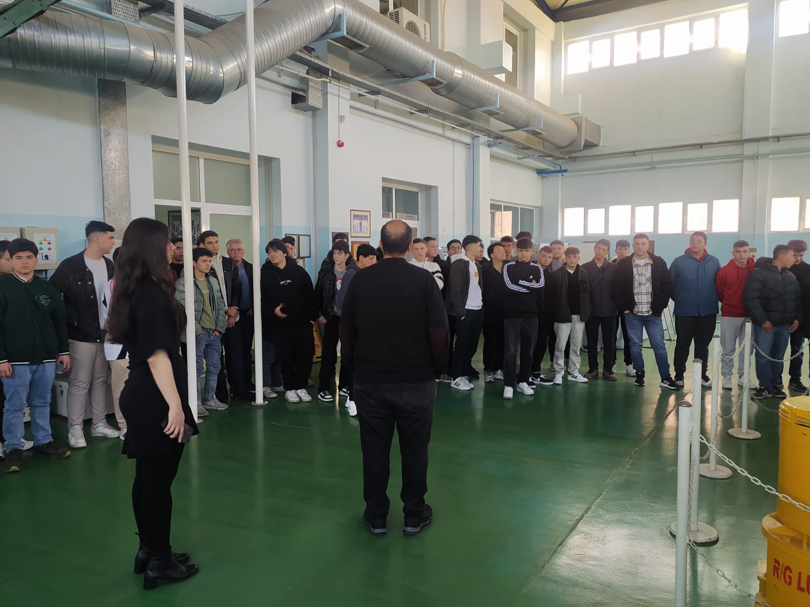 Hasan Ferdi Turgutlu MTAL öğrencileri üniversite tanıtım gezisinde