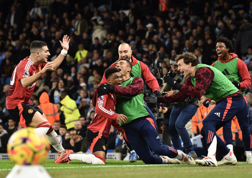 Manchester derbisi United'ın