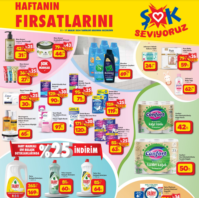 Bu hafta Şok'ta hangi ürünler indirimde?