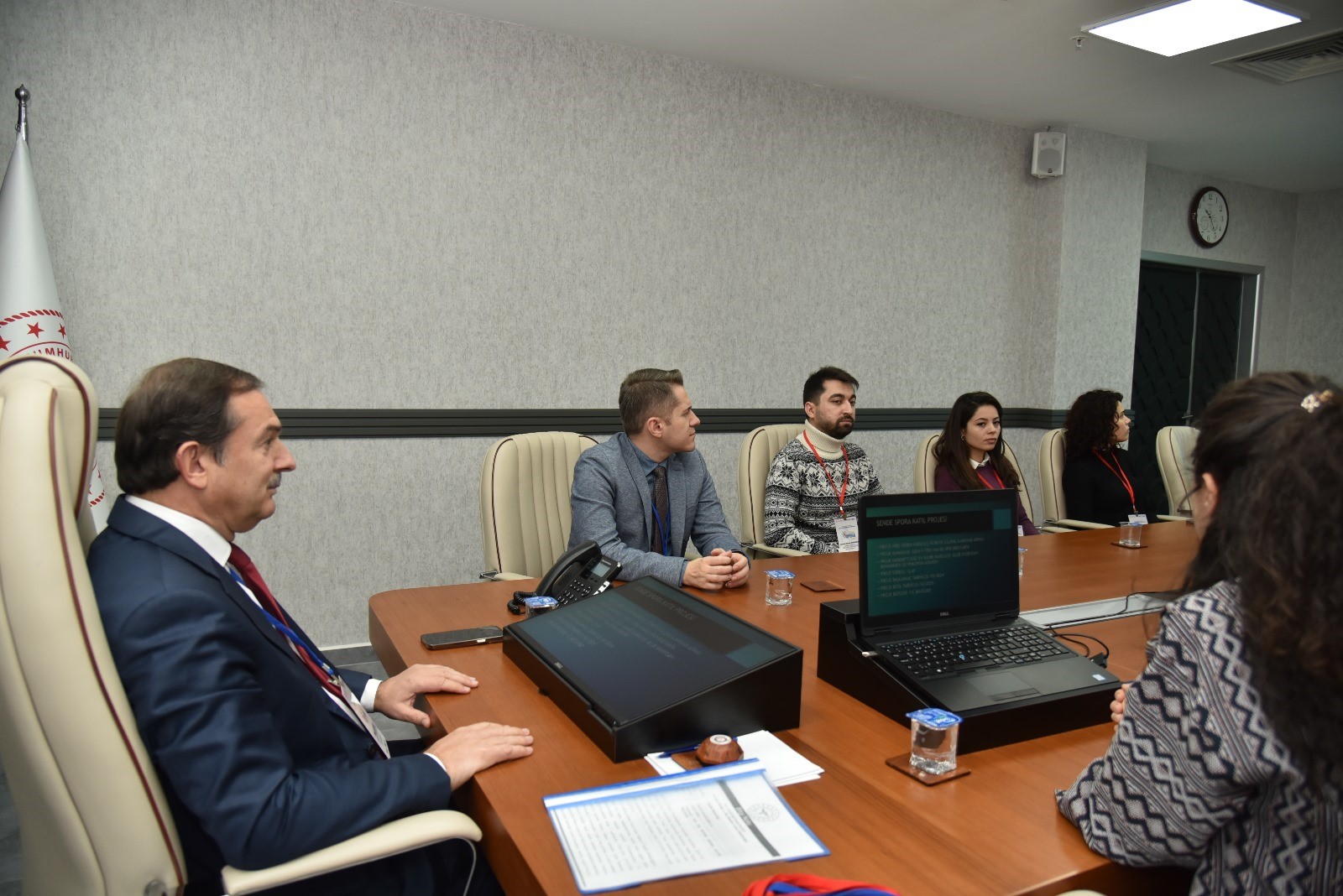 'Sende spora katıl' projesinin tanıtımı yapıldı