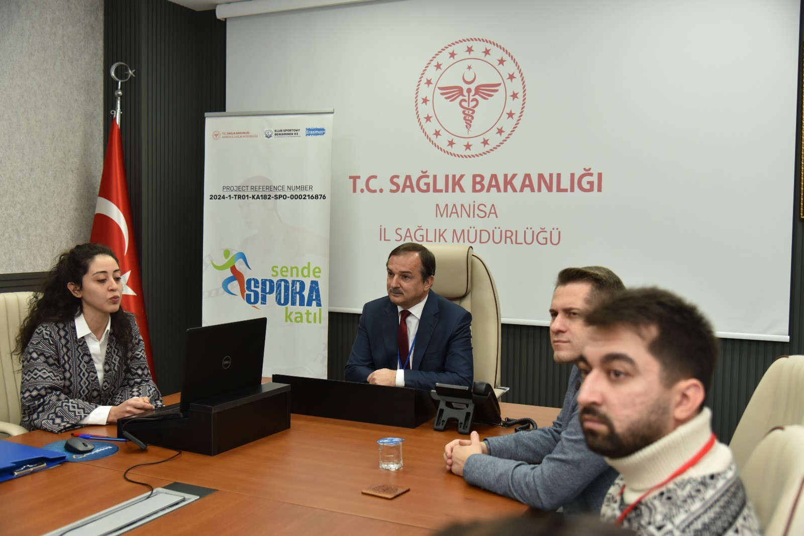 'Sende spora katıl' projesinin tanıtımı yapıldı