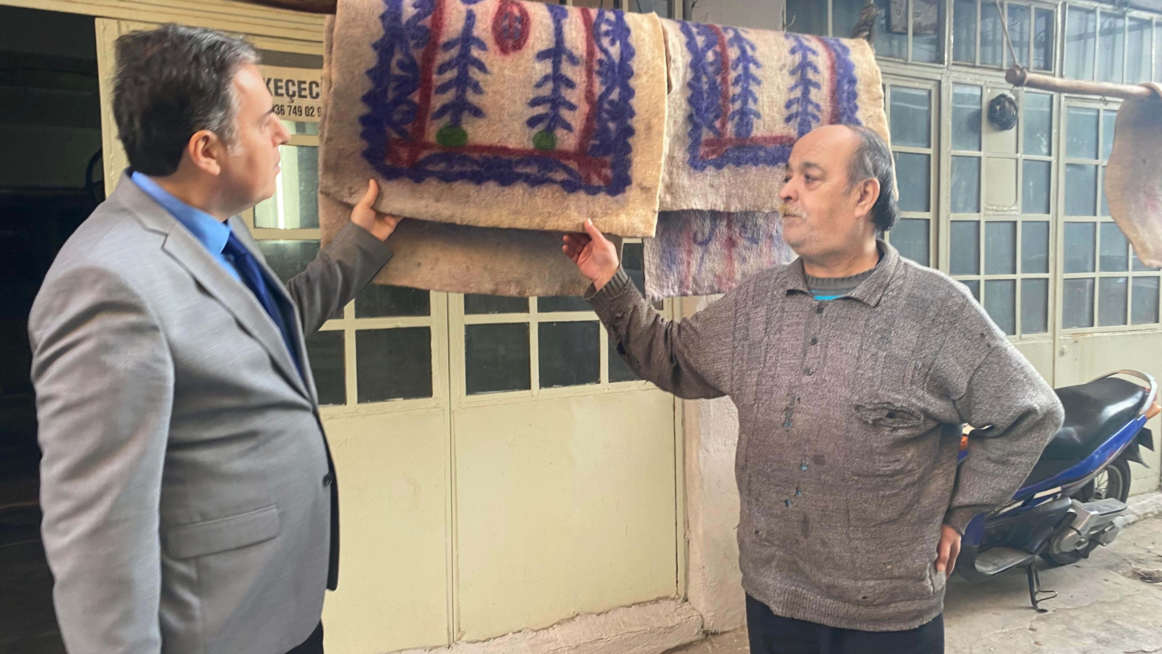 Turgutlulu Keçeci Ceylancı'ya, Kaymakam Kapankaya'dan ziyaret