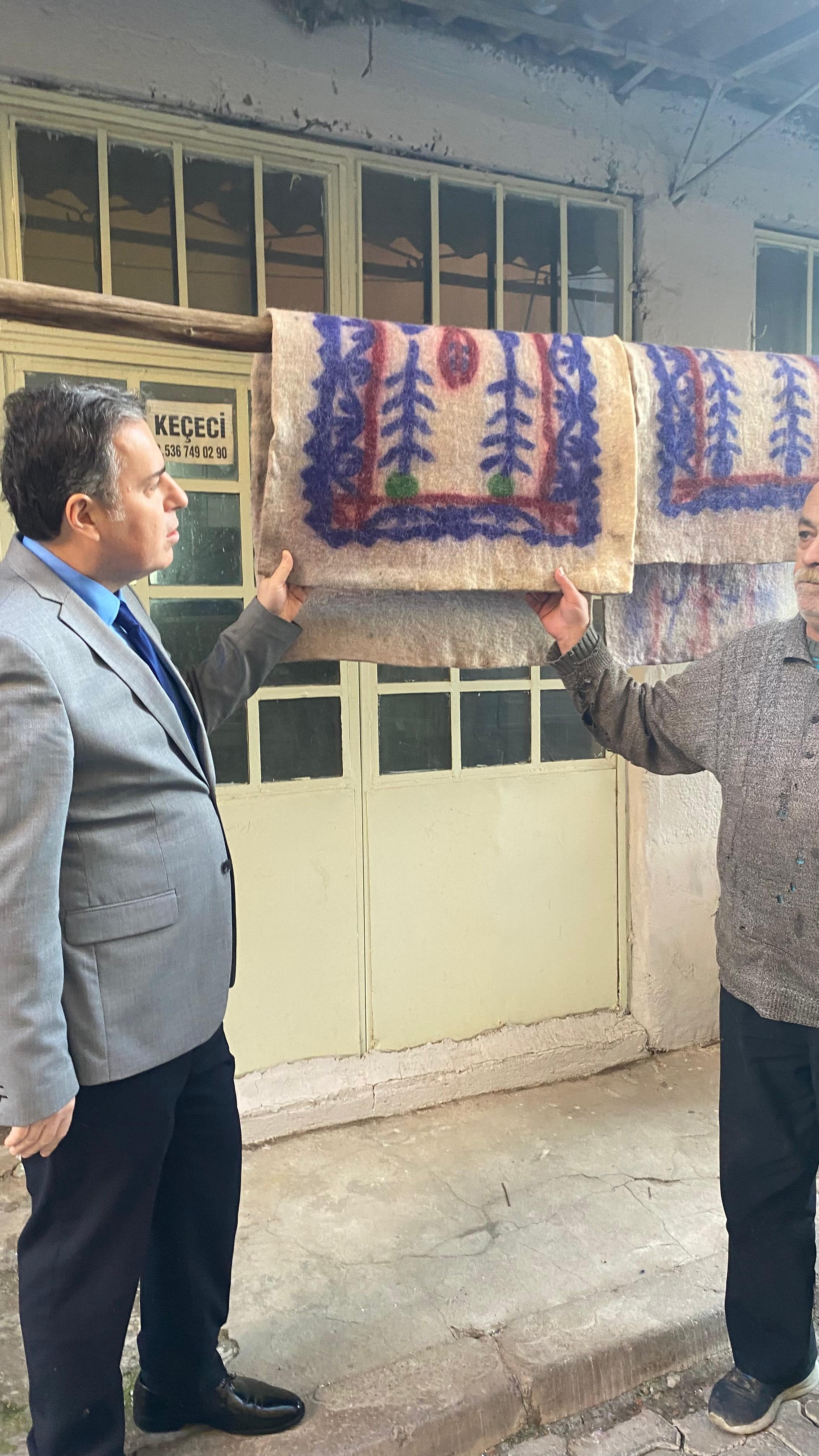 Turgutlulu Keçeci Ceylancı'ya, Kaymakam Kapankaya'dan ziyaret
