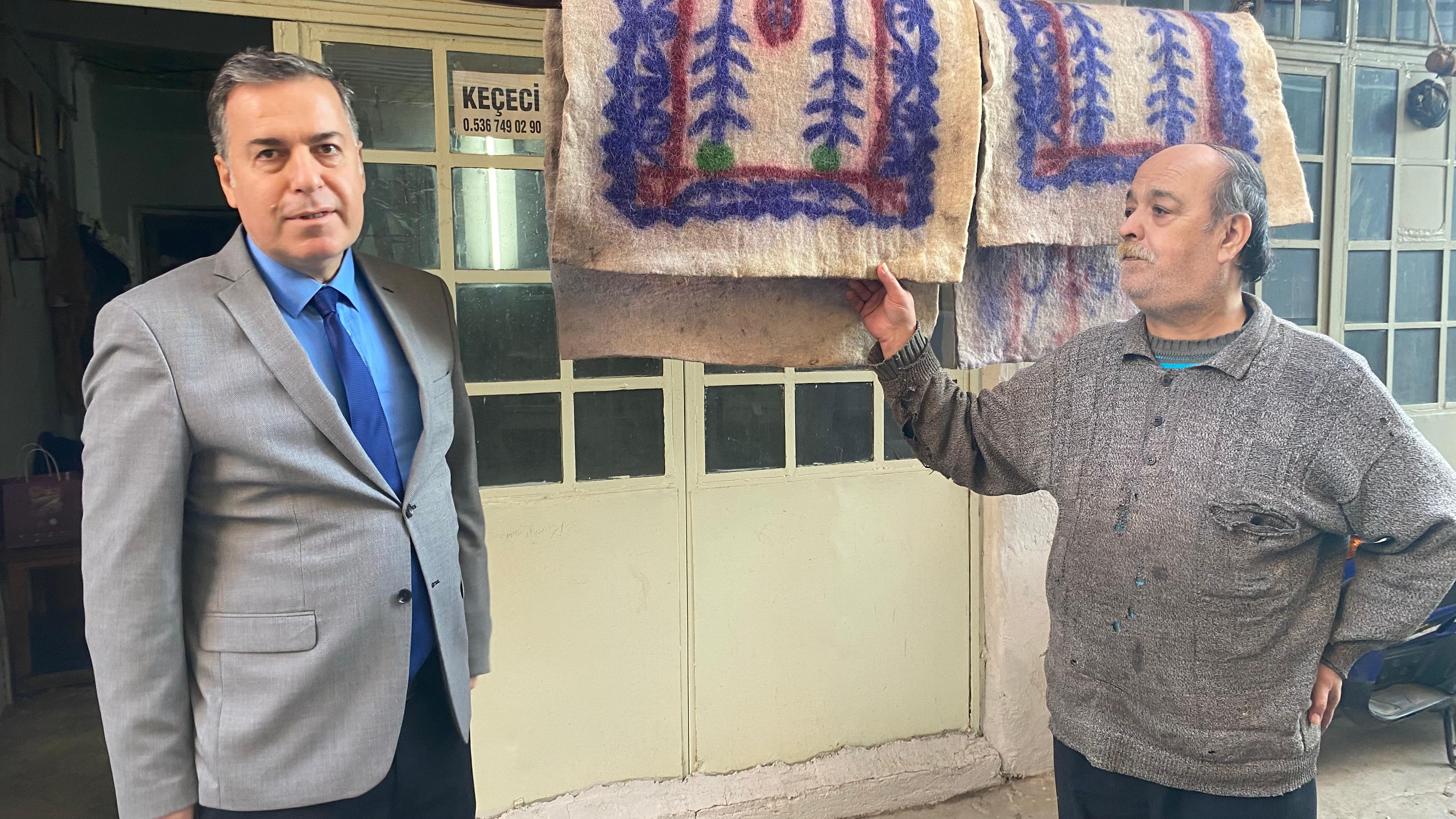 Turgutlulu Keçeci Ceylancı'ya, Kaymakam Kapankaya'dan ziyaret