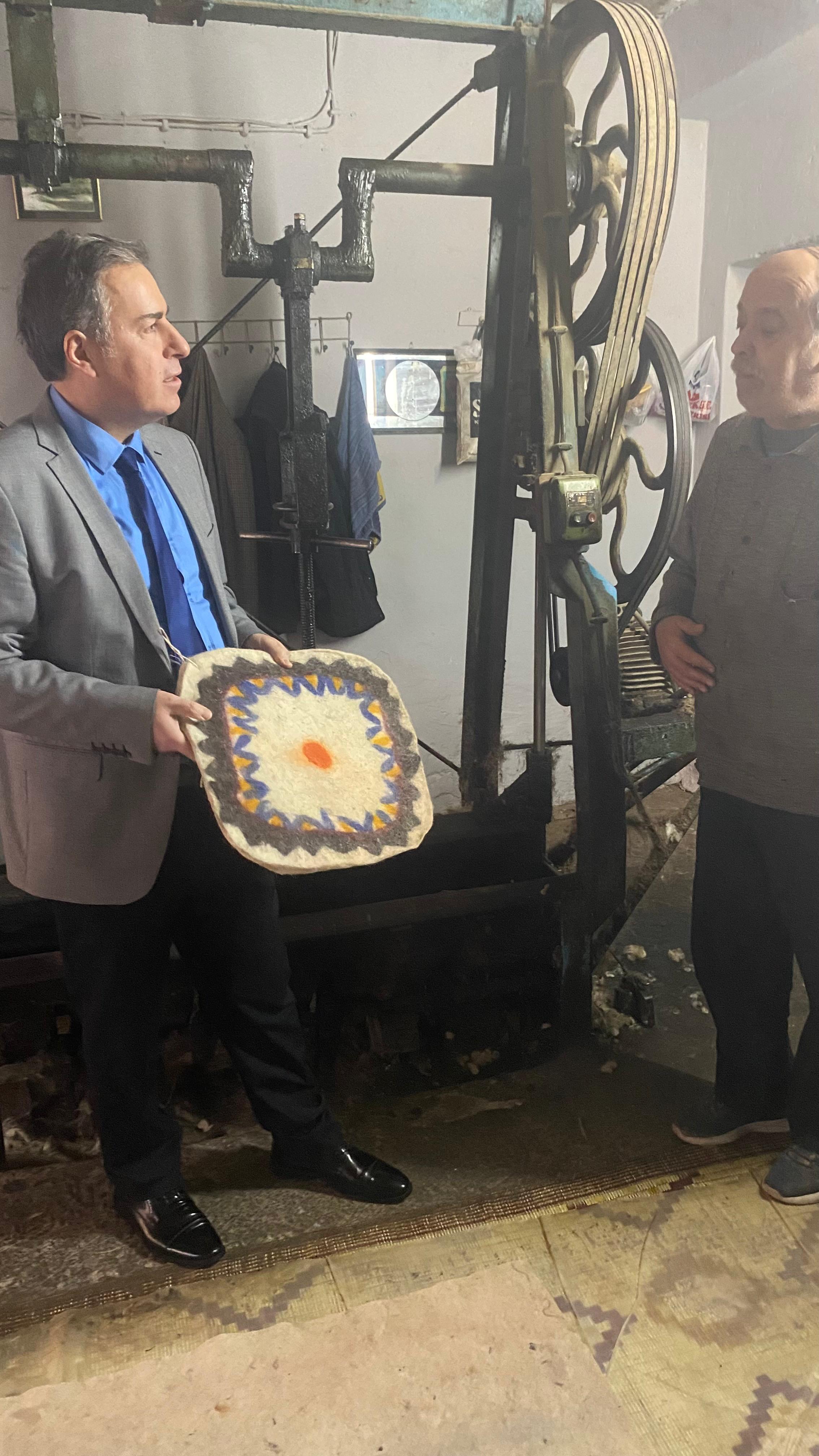 Turgutlulu Keçeci Ceylancı'ya, Kaymakam Kapankaya'dan ziyaret