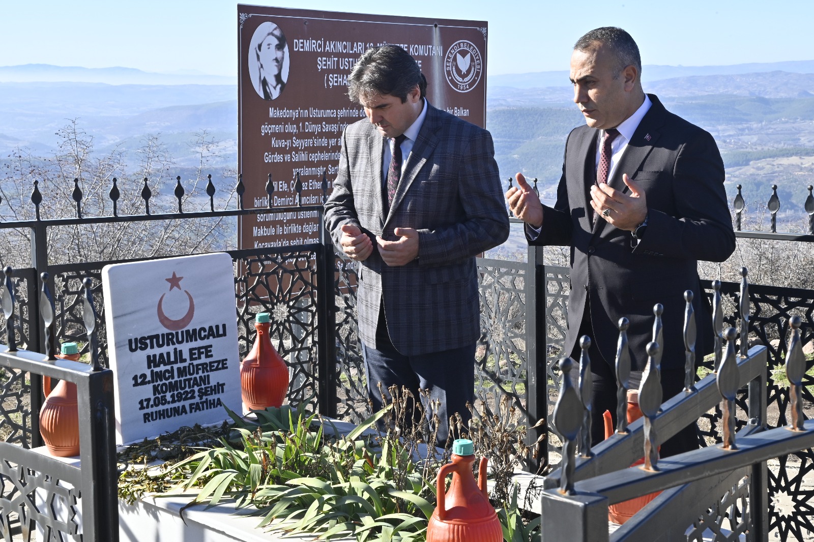 Manisa'da Kore Gazilerine Ziyaret