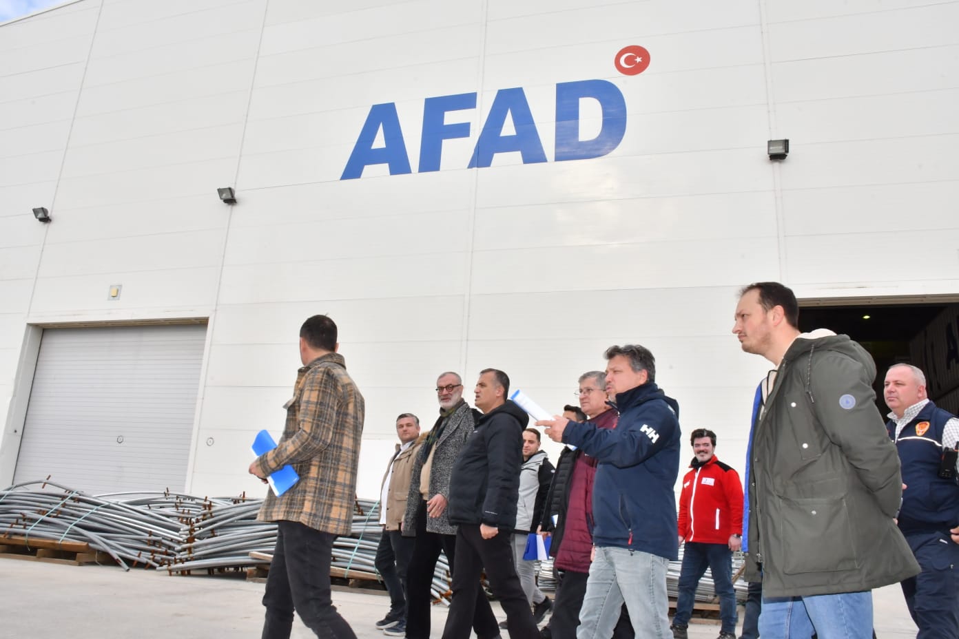 AFAD'ın Bölgesel Lojistik Merkezi İncelendi