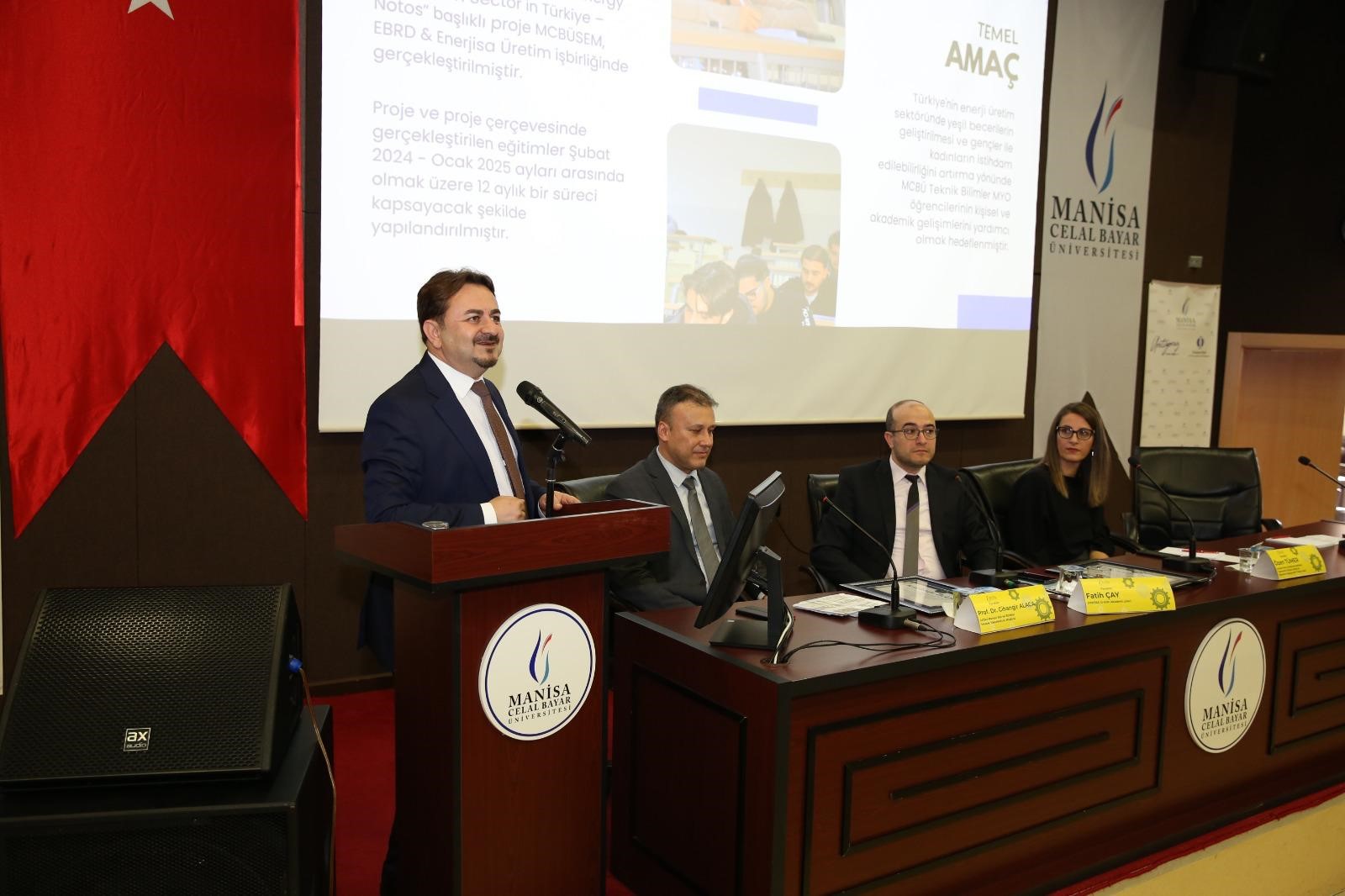 Geleceğin Teknikerleri Paneli Manisa Celal Bayar Üniversitesinde gerçekleşti