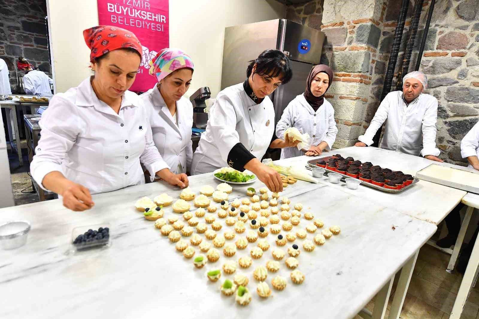 Kursiyer olarak girdikleri Meslek Fabrikası’ndan eğitmen olarak çıktılar