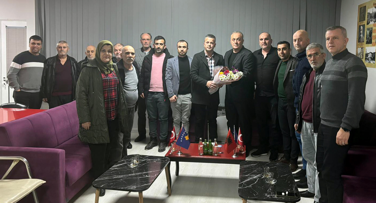 ESKKK başkan adayı Vatansever’den Manisa Kooperatifler Birliği Başkanı Baro’ya ziyaret