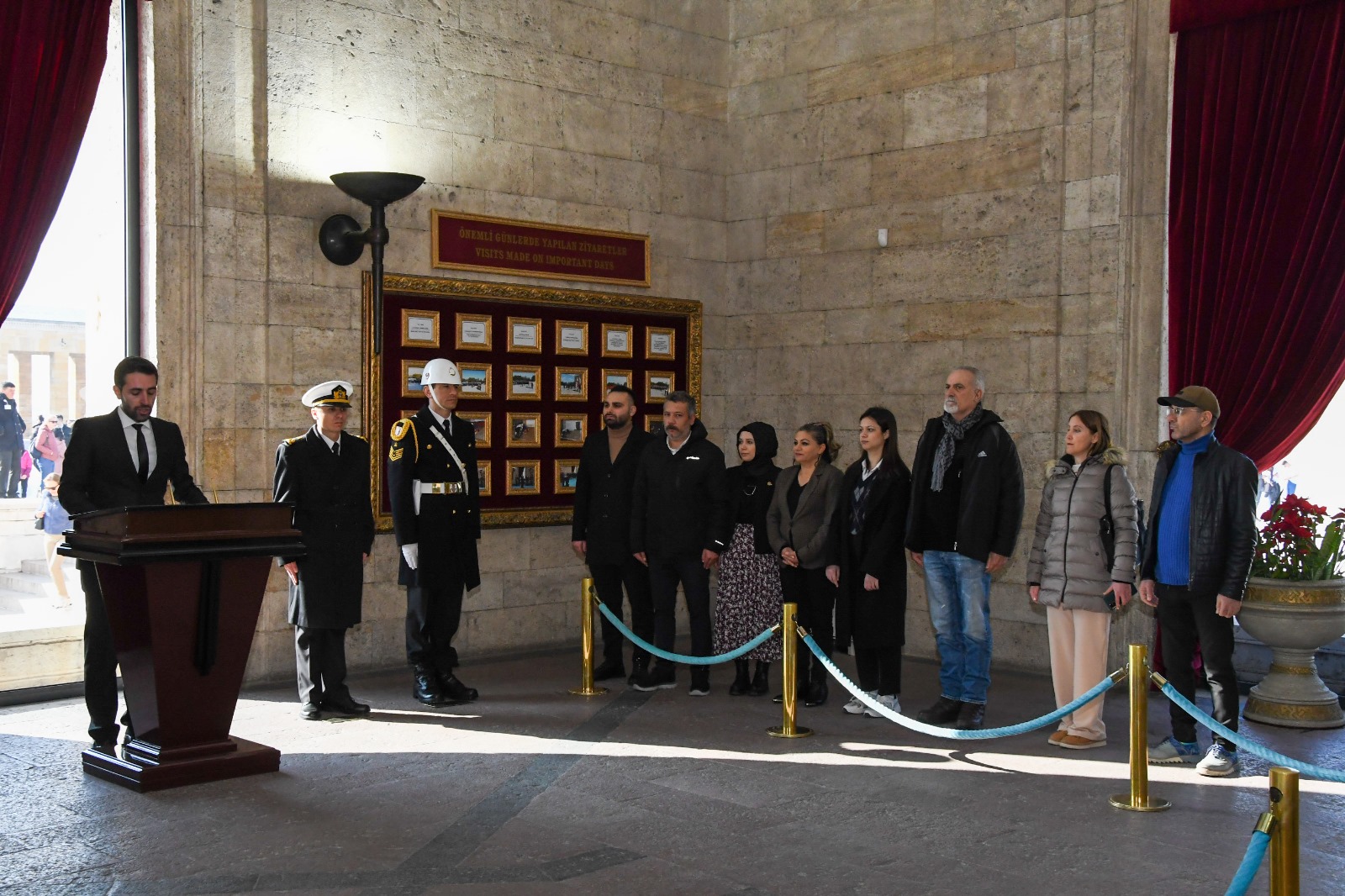 Manisa Gazeteciler Cemiyeti’nden Anıtkabir’e Tarihi Ziyaret