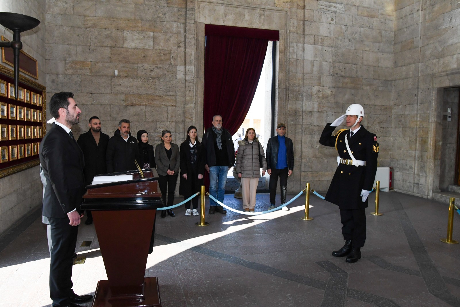 Manisa Gazeteciler Cemiyeti’nden Anıtkabir’e Tarihi Ziyaret