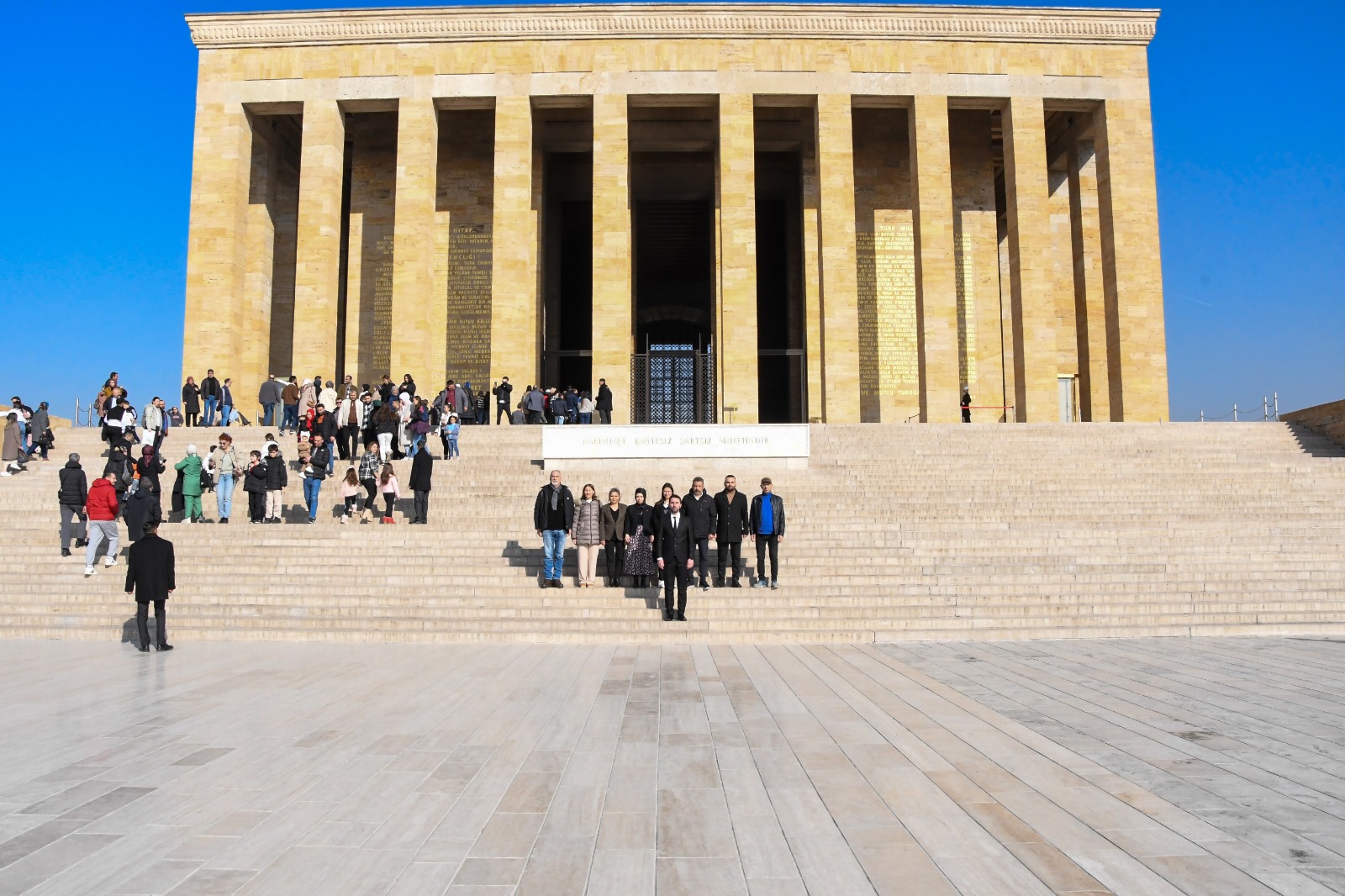 Manisa Gazeteciler Cemiyeti’nden Anıtkabir’e Tarihi Ziyaret