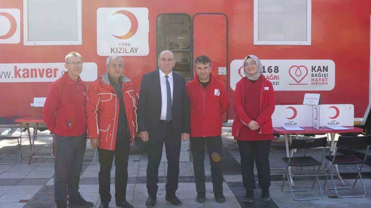 İlçede kan bağışı kampanyası