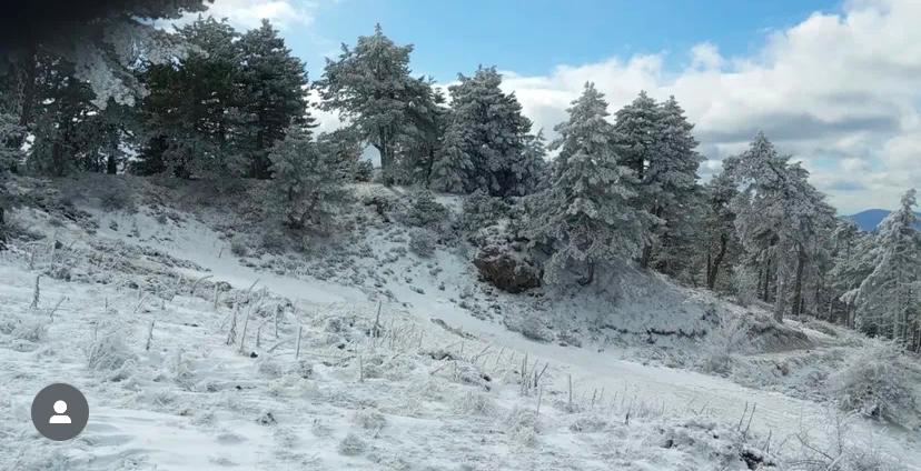 Demirci Büyük Yayla Beyaza Büründü