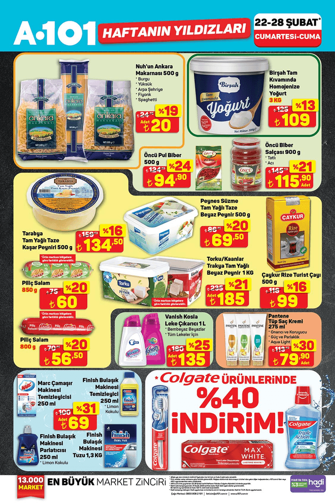A101 marketten bu haftaya özel yeni ürünler!