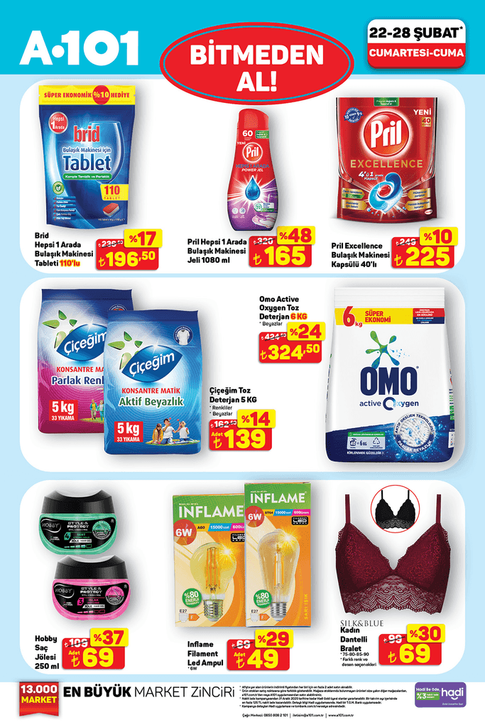 A101 marketten bu haftaya özel yeni ürünler!