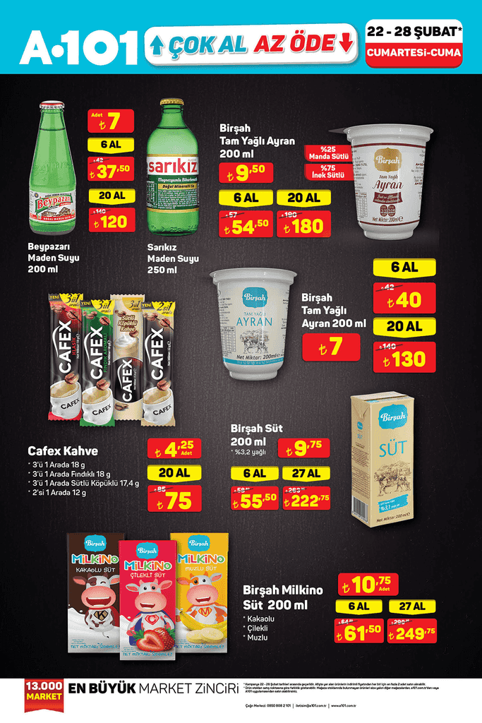 A101 marketten bu haftaya özel yeni ürünler!