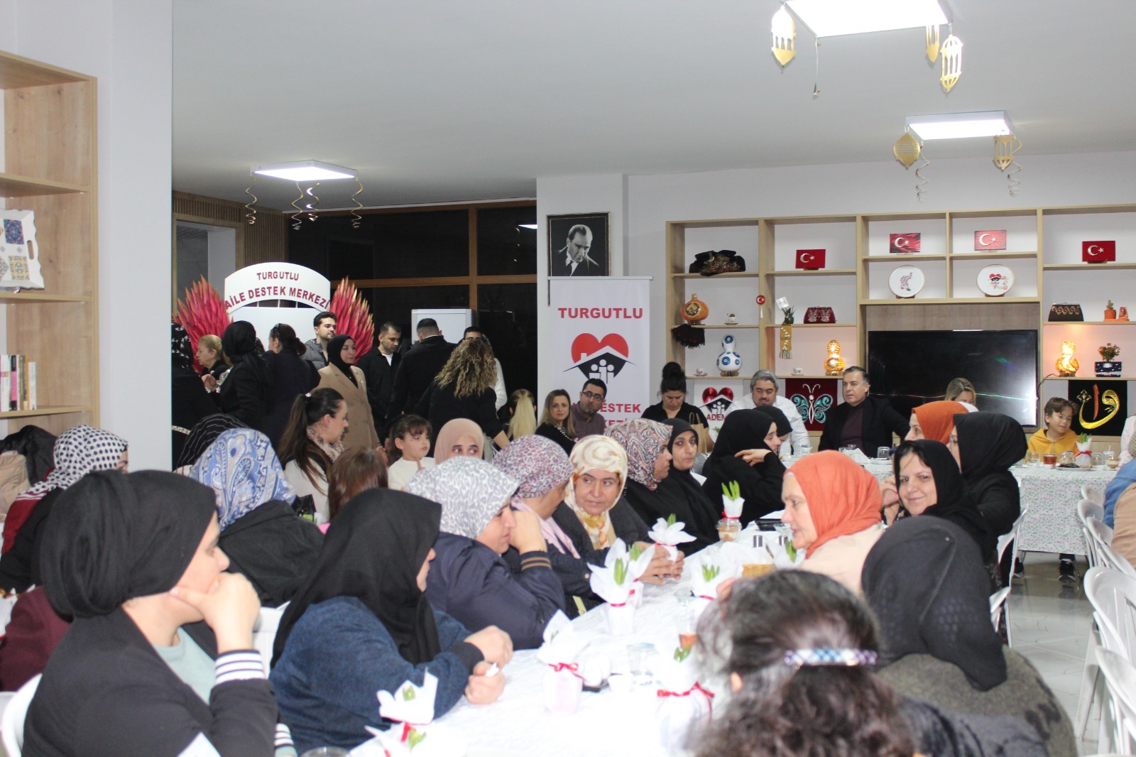 Kaymakam Kapankaya Aile Destek Merkezi Kursiyerleri ve Vefa Projesi personelleri ile buluştu