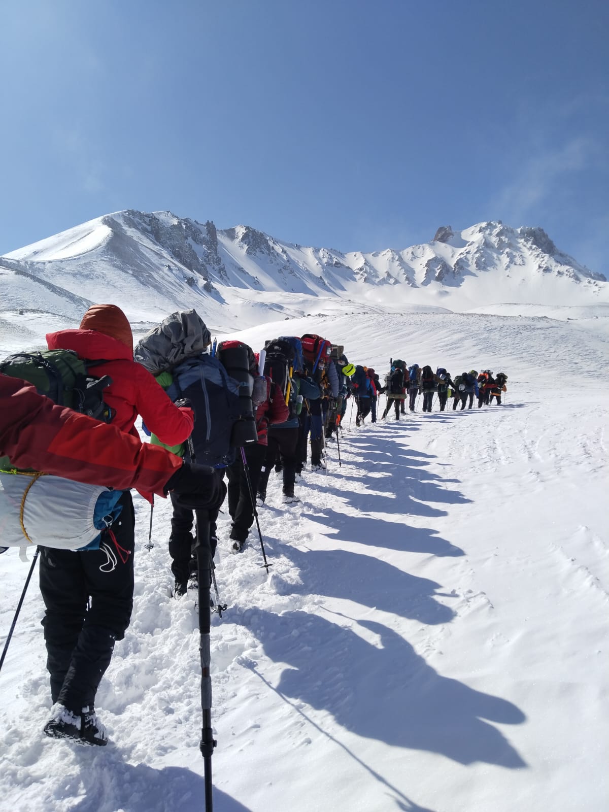 Zirve sporcularının 3917 metrelik Erciyes tırmanışı hikayesi
