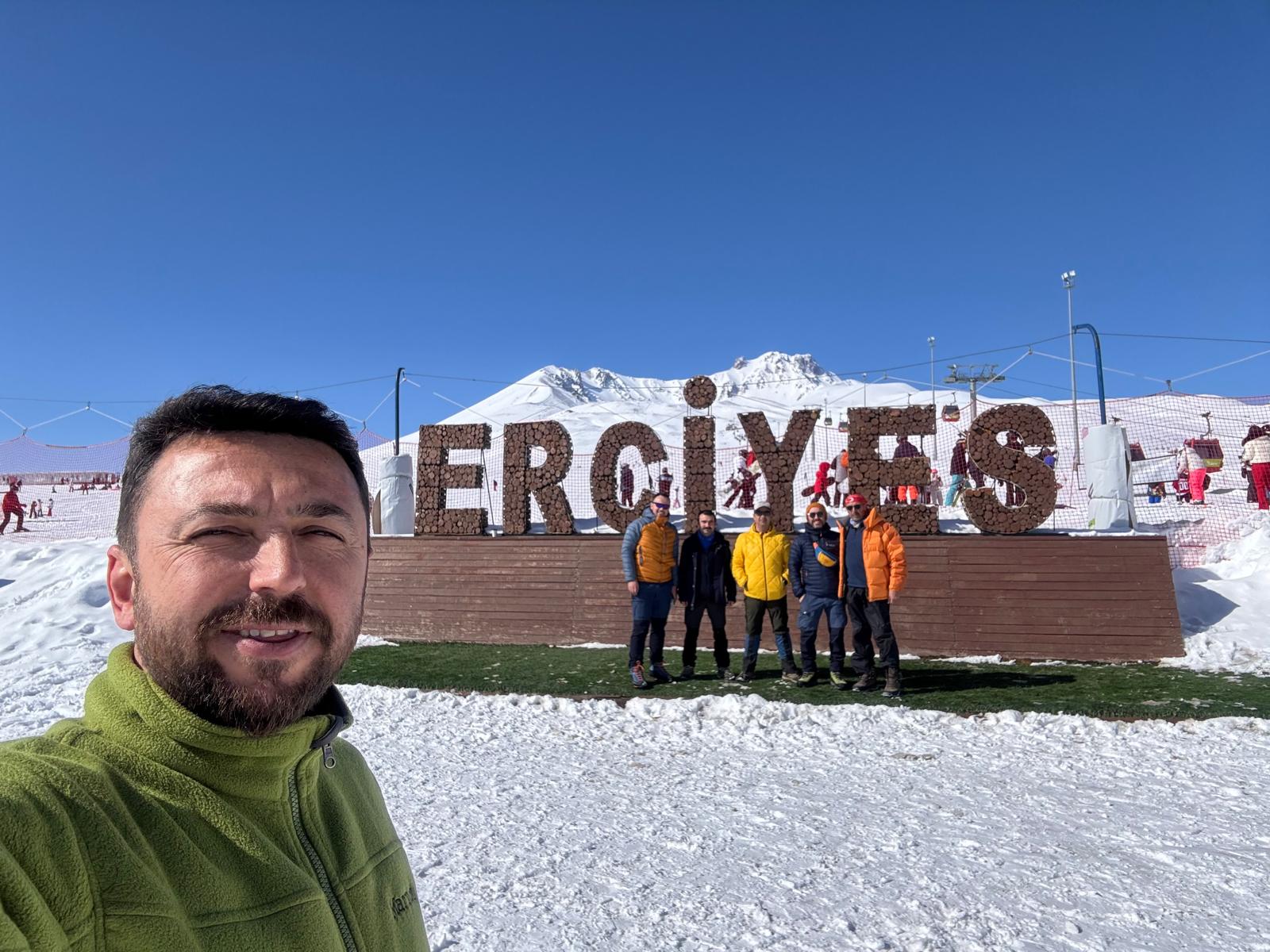 Zirve sporcularının 3917 metrelik Erciyes tırmanışı hikayesi