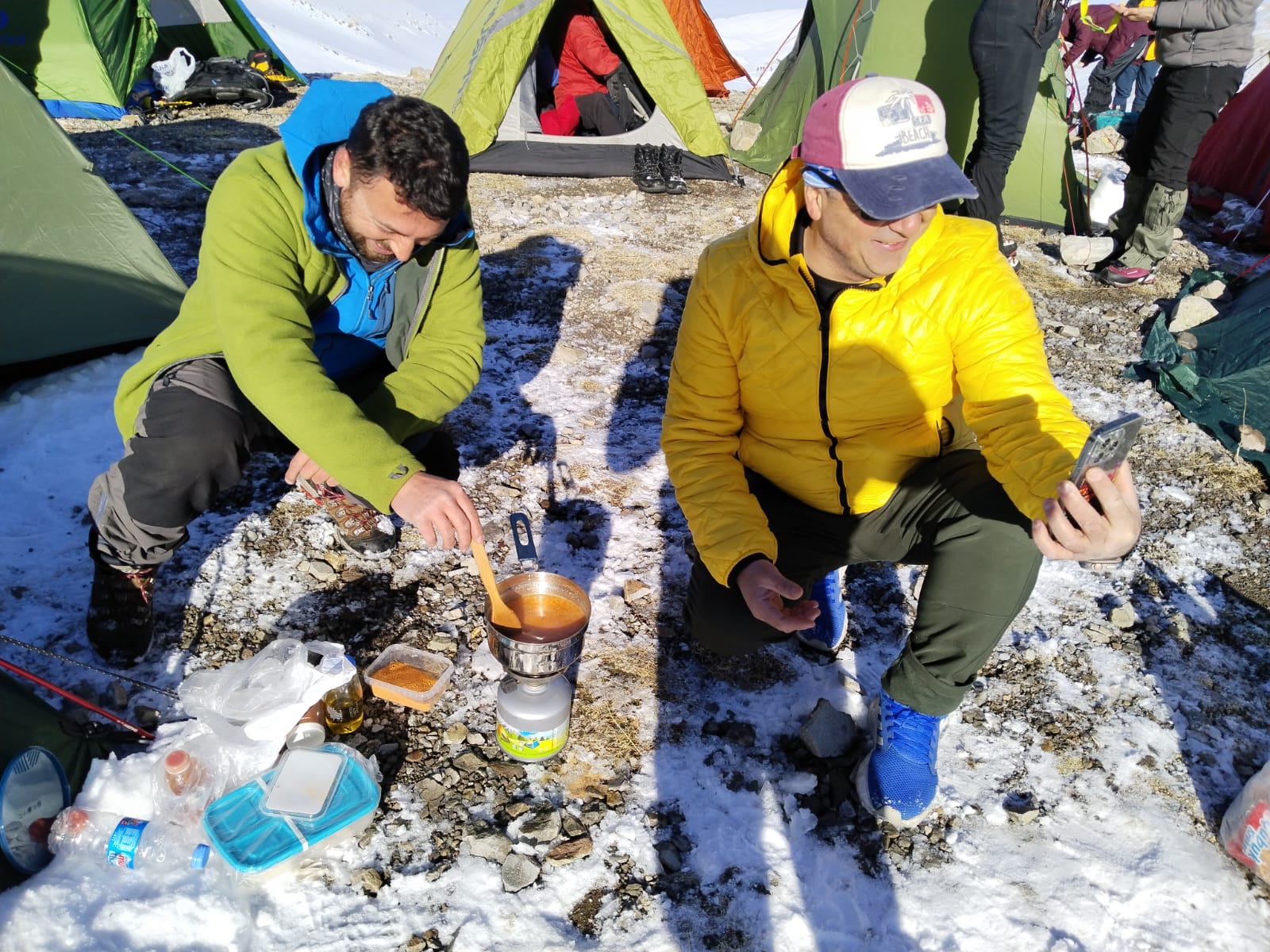 Zirve sporcularının 3917 metrelik Erciyes tırmanışı hikayesi