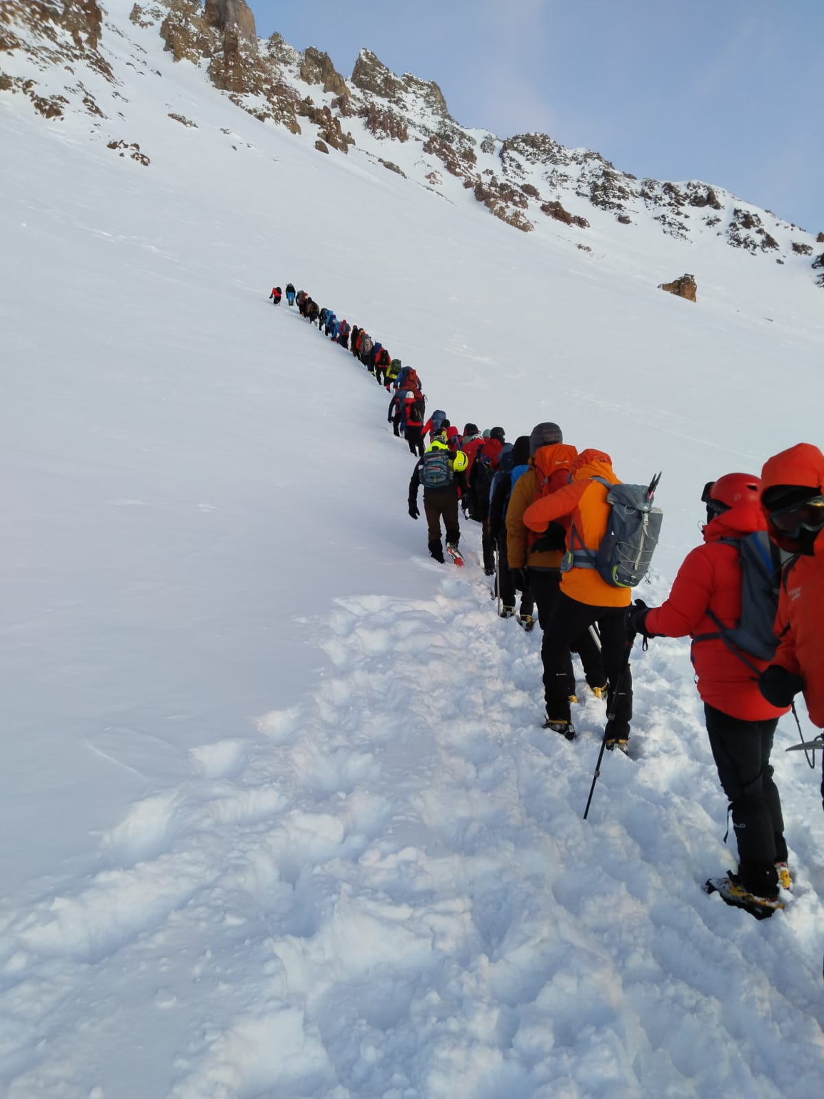 Zirve sporcularının 3917 metrelik Erciyes tırmanışı hikayesi