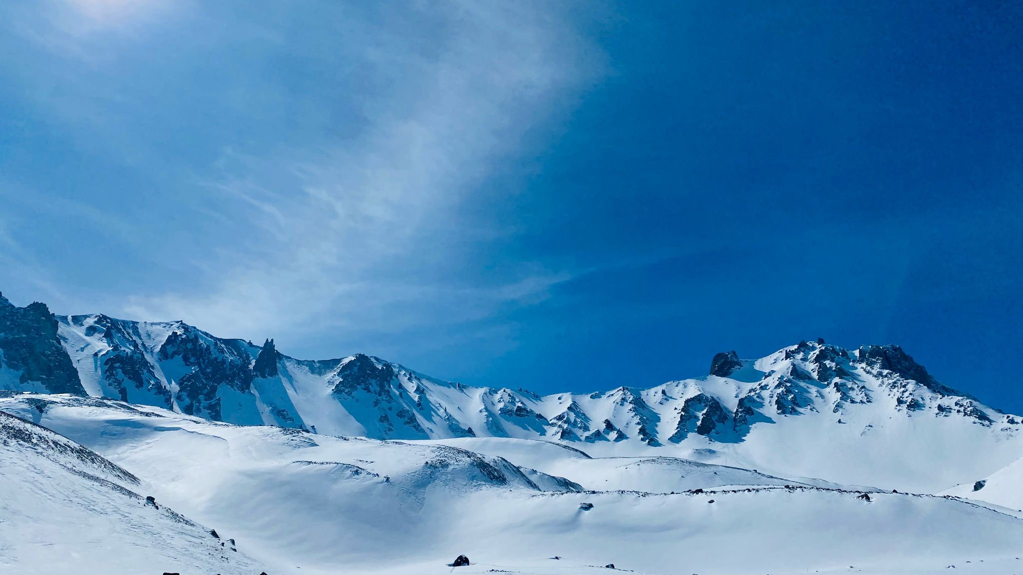 Zirve sporcularının 3917 metrelik Erciyes tırmanışı hikayesi