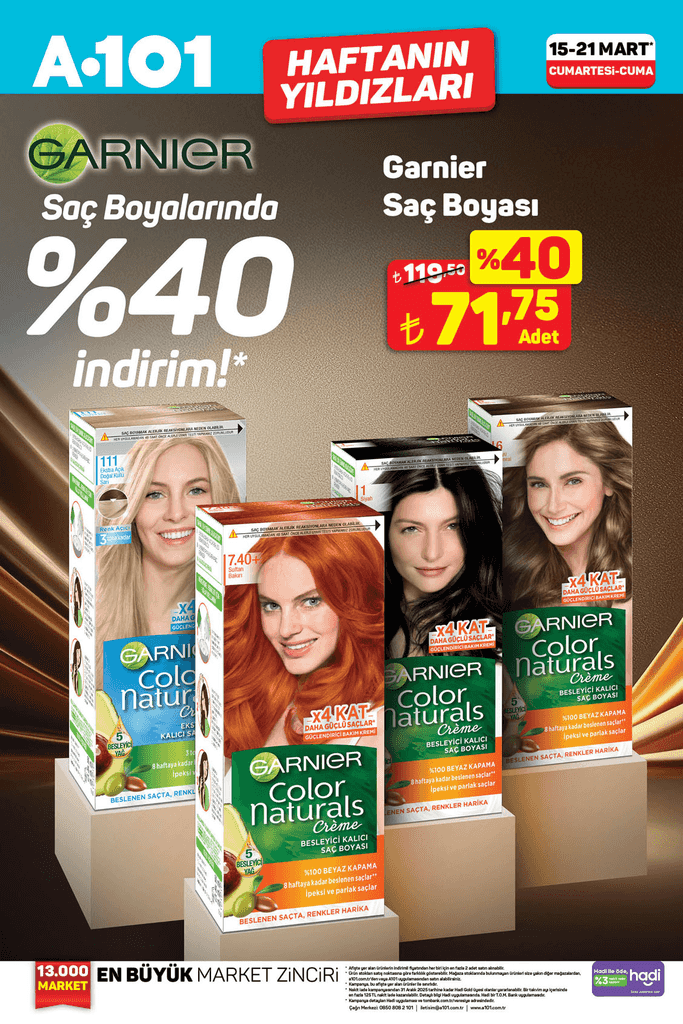 A101'de ''Haftanın Yıldızları'' paylaşıldı