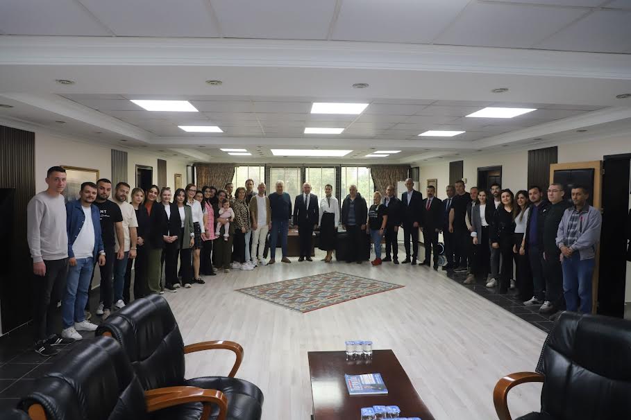 Turgutlu Belediyesinde Bayramlaşma Geleneği Devam Ediyor