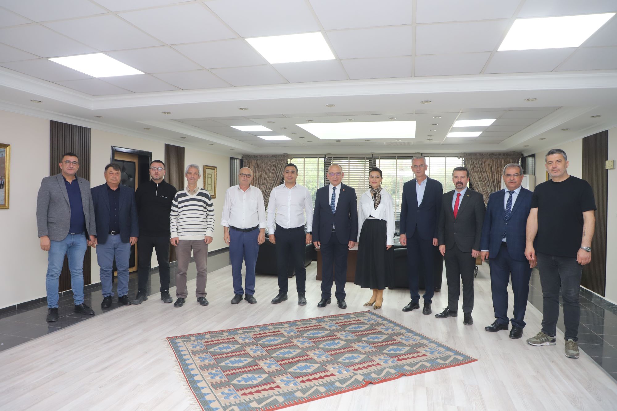 Turgutlu Belediyesinde Bayramlaşma Geleneği Devam Ediyor
