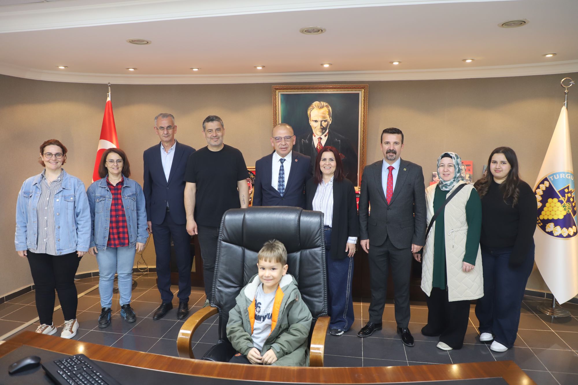 Turgutlu Belediyesinde Bayramlaşma Geleneği Devam Ediyor