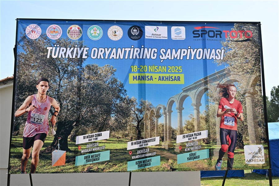 Türkiye Oryantiring Şampiyonası Manisa’da Başladı