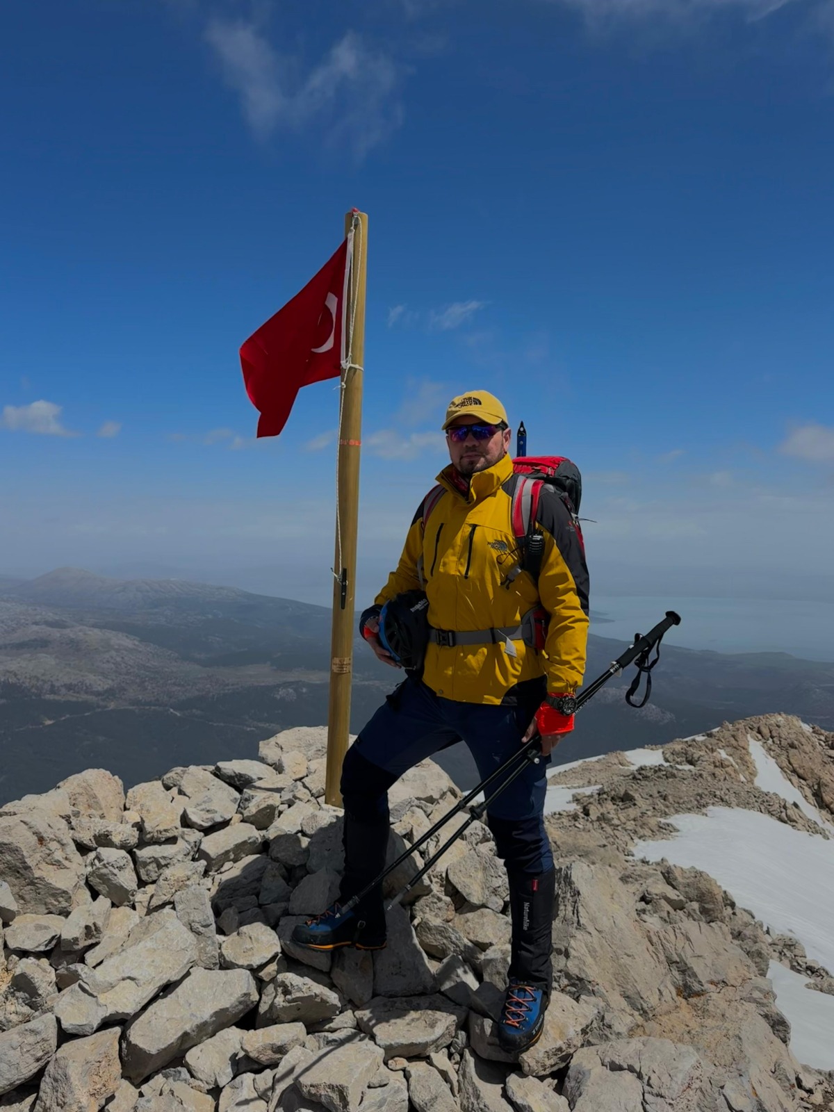 Turgutlulu dağcılar, 2 bin 998 metrelik Dedegöl tırmanışında
