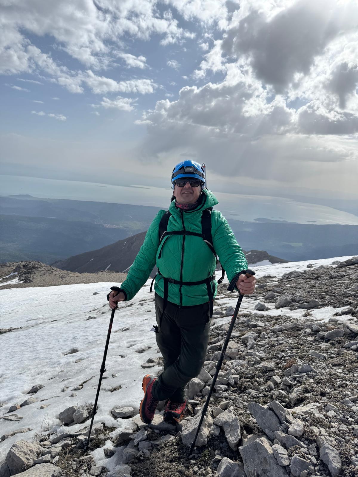 Turgutlulu dağcılar, 2 bin 998 metrelik Dedegöl tırmanışında