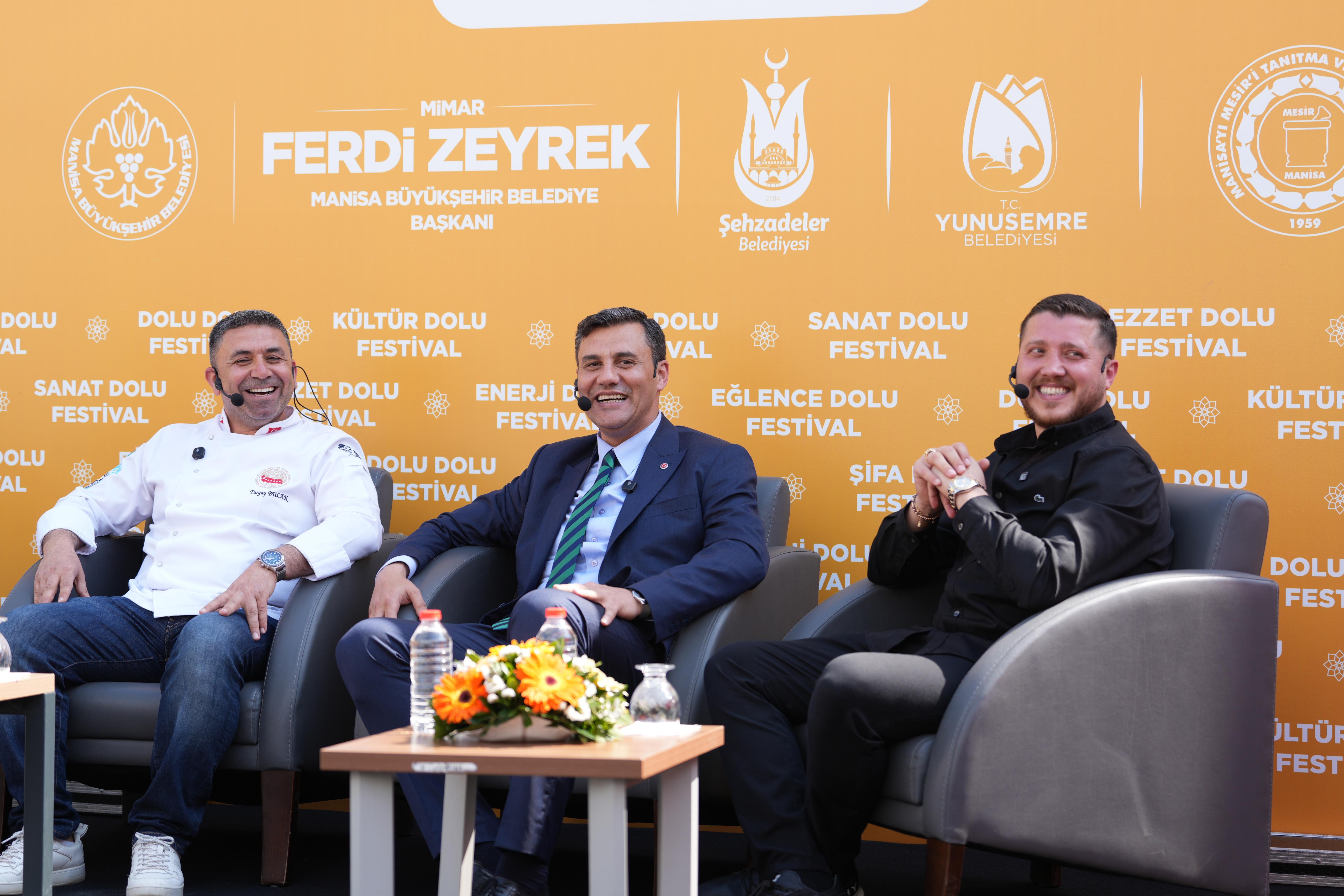 Gastronomi Panayırı’nda Başkan Zeyrek’ten “Enginarlı Mesirli Bahar Pilavı”
