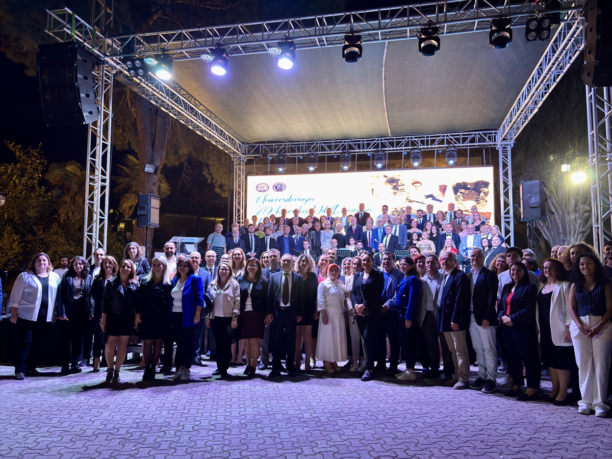 Ege Üniversitesi'nin 70.yılı böyle kutlandı