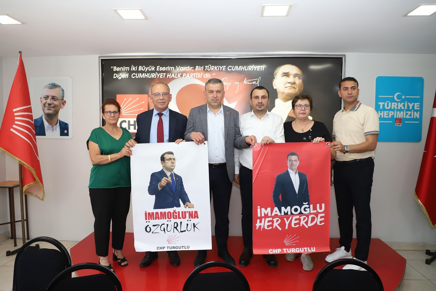 CHP'nin Bayramlaşma töreninde ‘’İmamoğlu’ mesajı