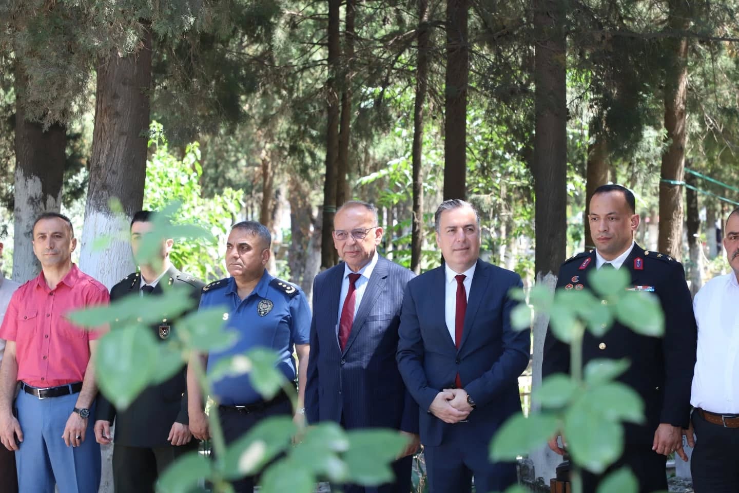 Turgutlu’da bayramlaşma töreni düzenlendi