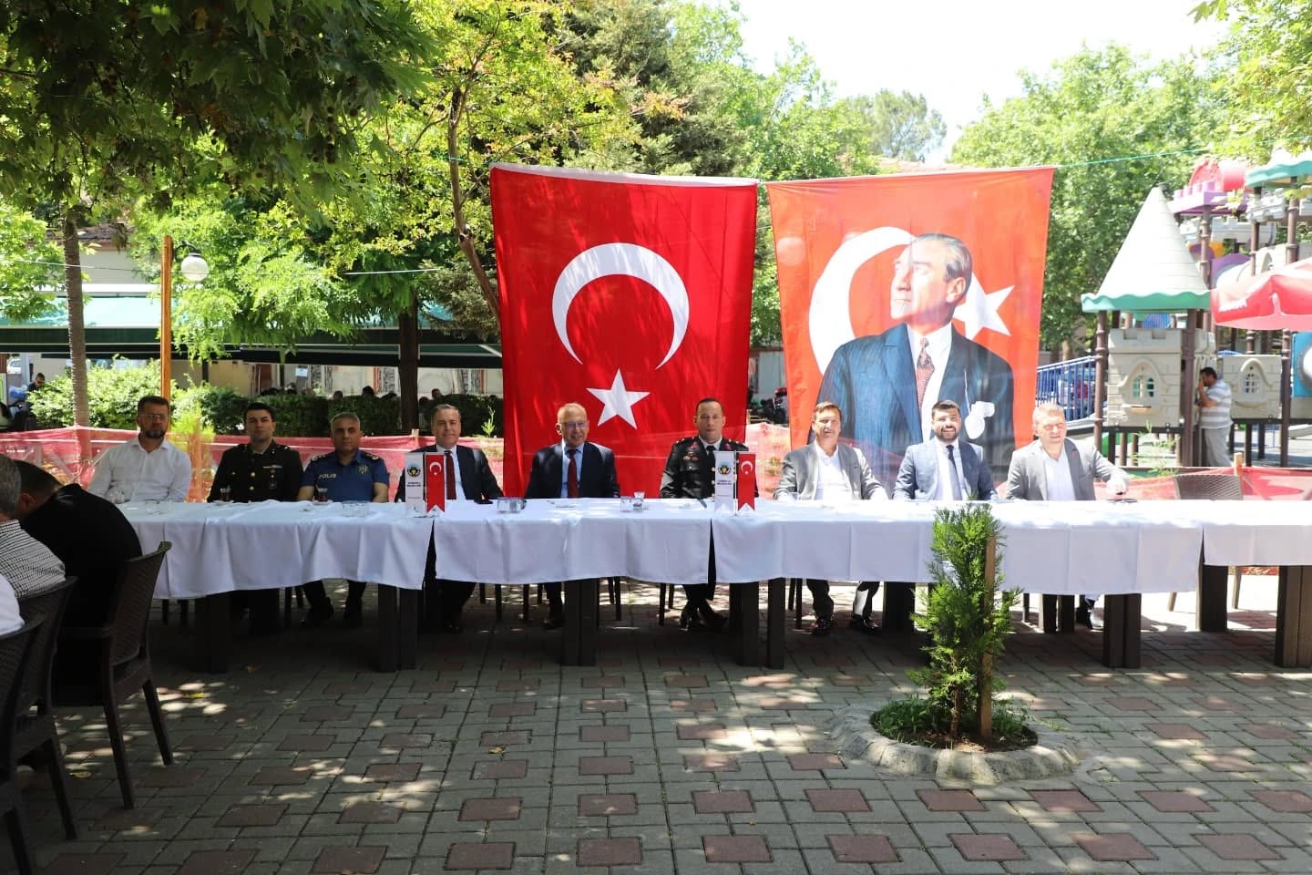 Turgutlu’da bayramlaşma töreni düzenlendi