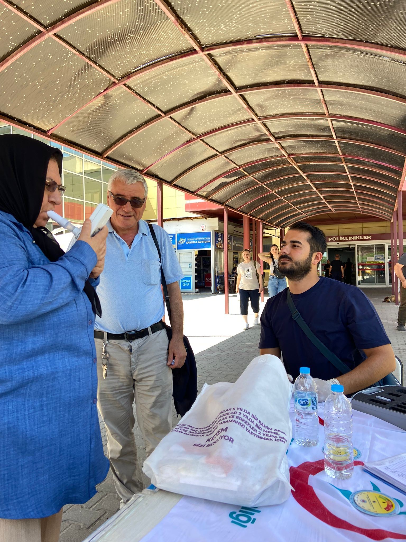 Turgutlu Devlet Hastanesinde Sağlıklı Yaşam Standı Kuruldu