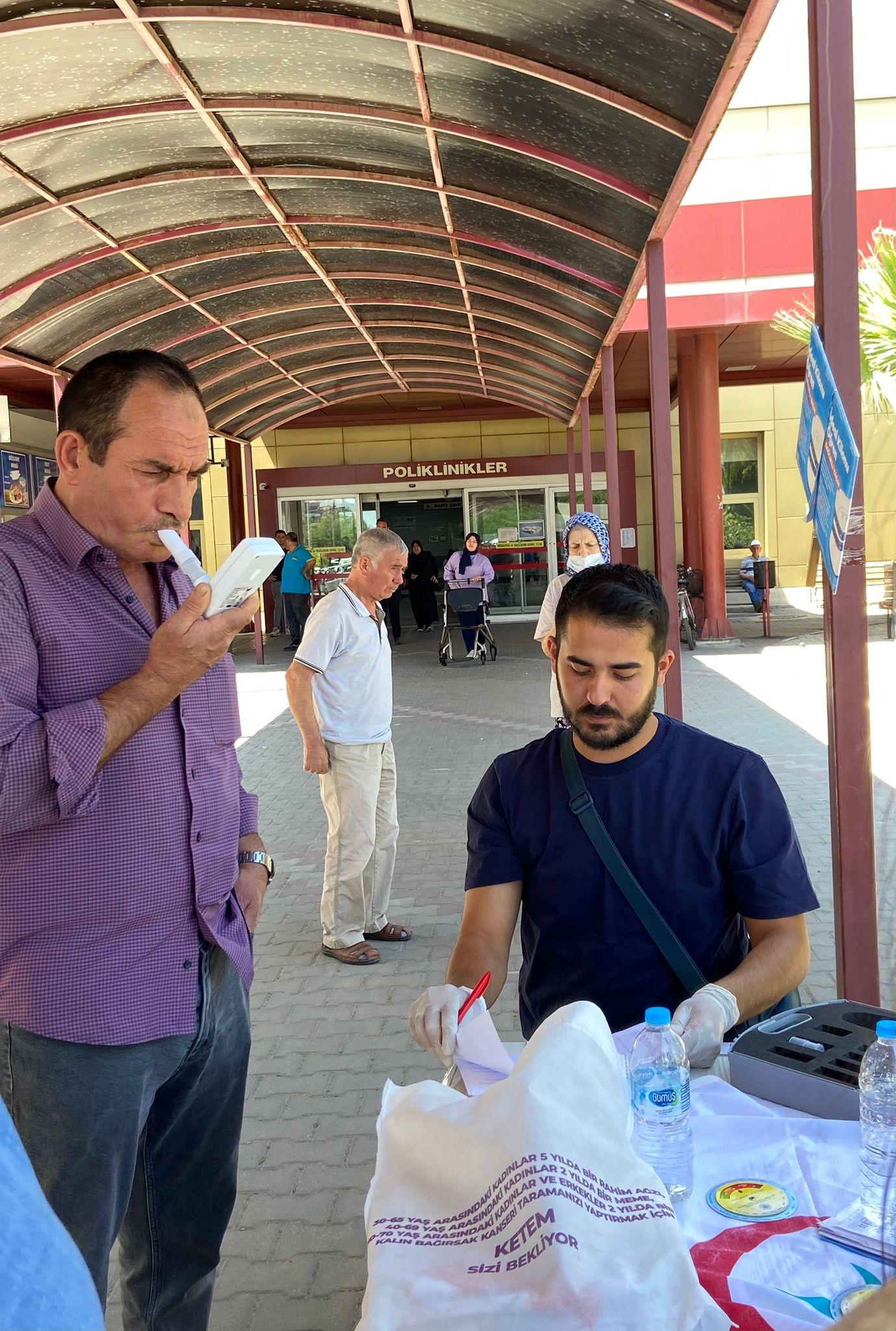 Turgutlu Devlet Hastanesinde Sağlıklı Yaşam Standı Kuruldu