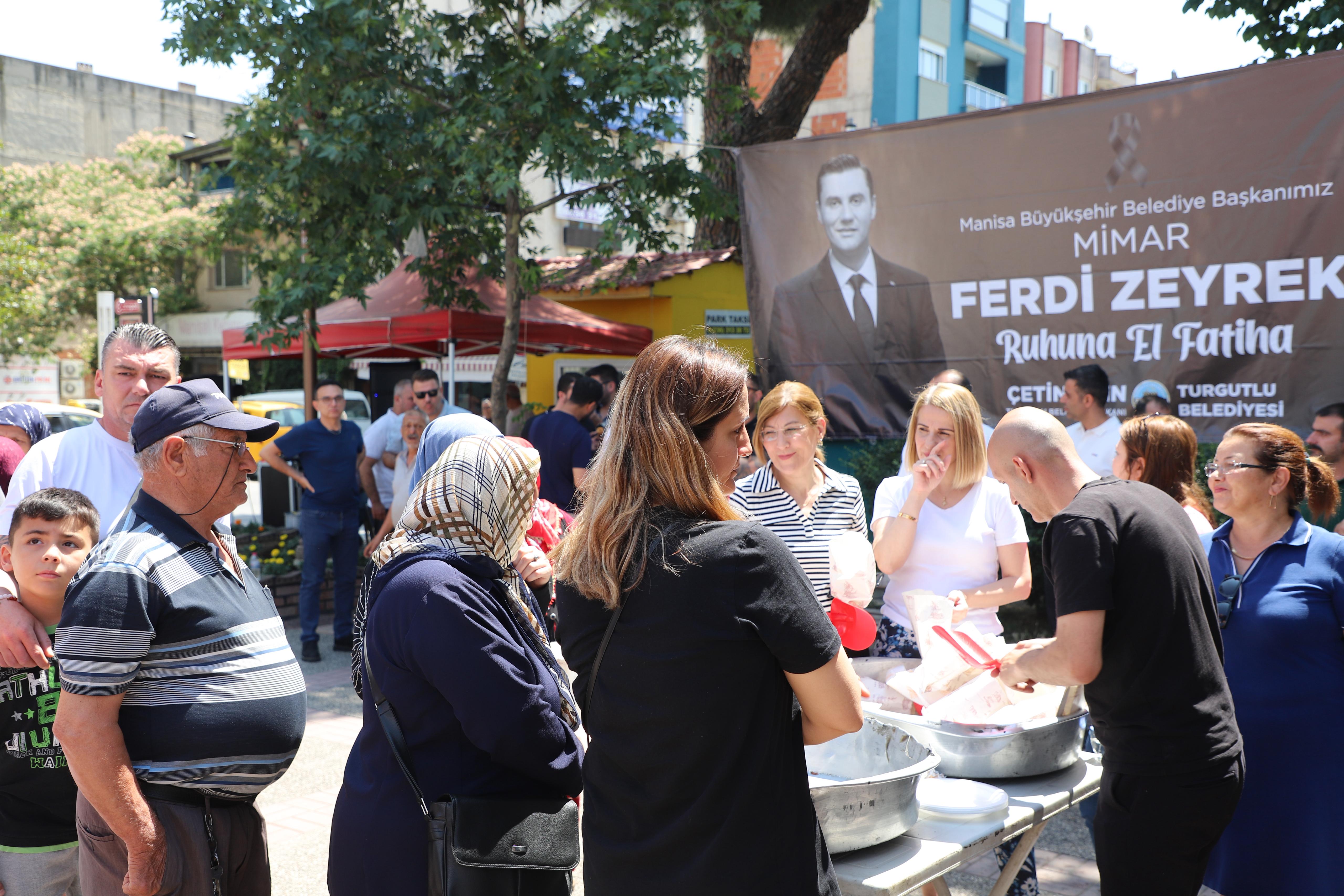 Başkan Zeyrek Turgutlu’da Dualarla Anıldı
