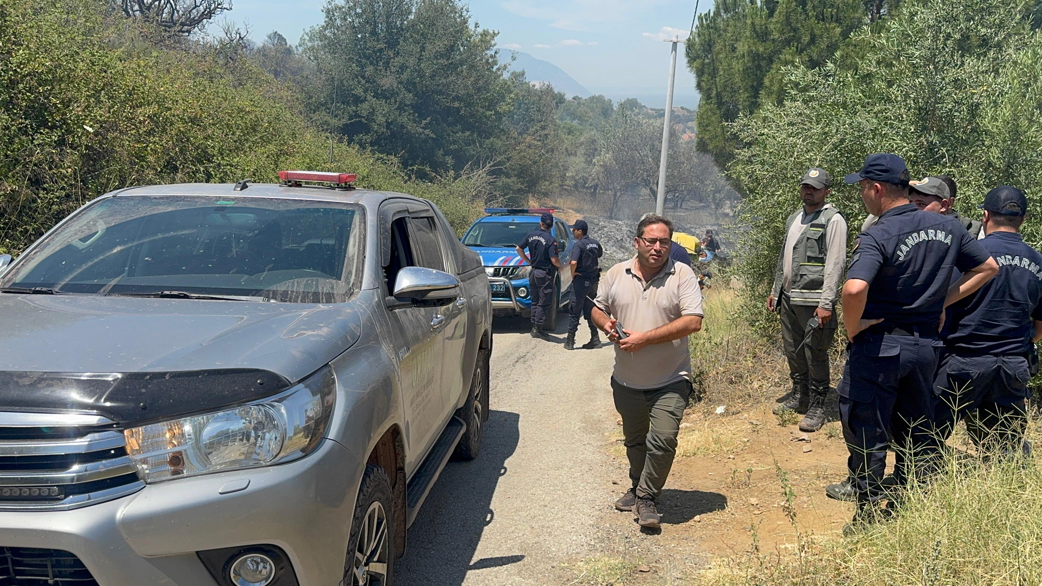 Turgutlu’da ormanlık alanda yangın!