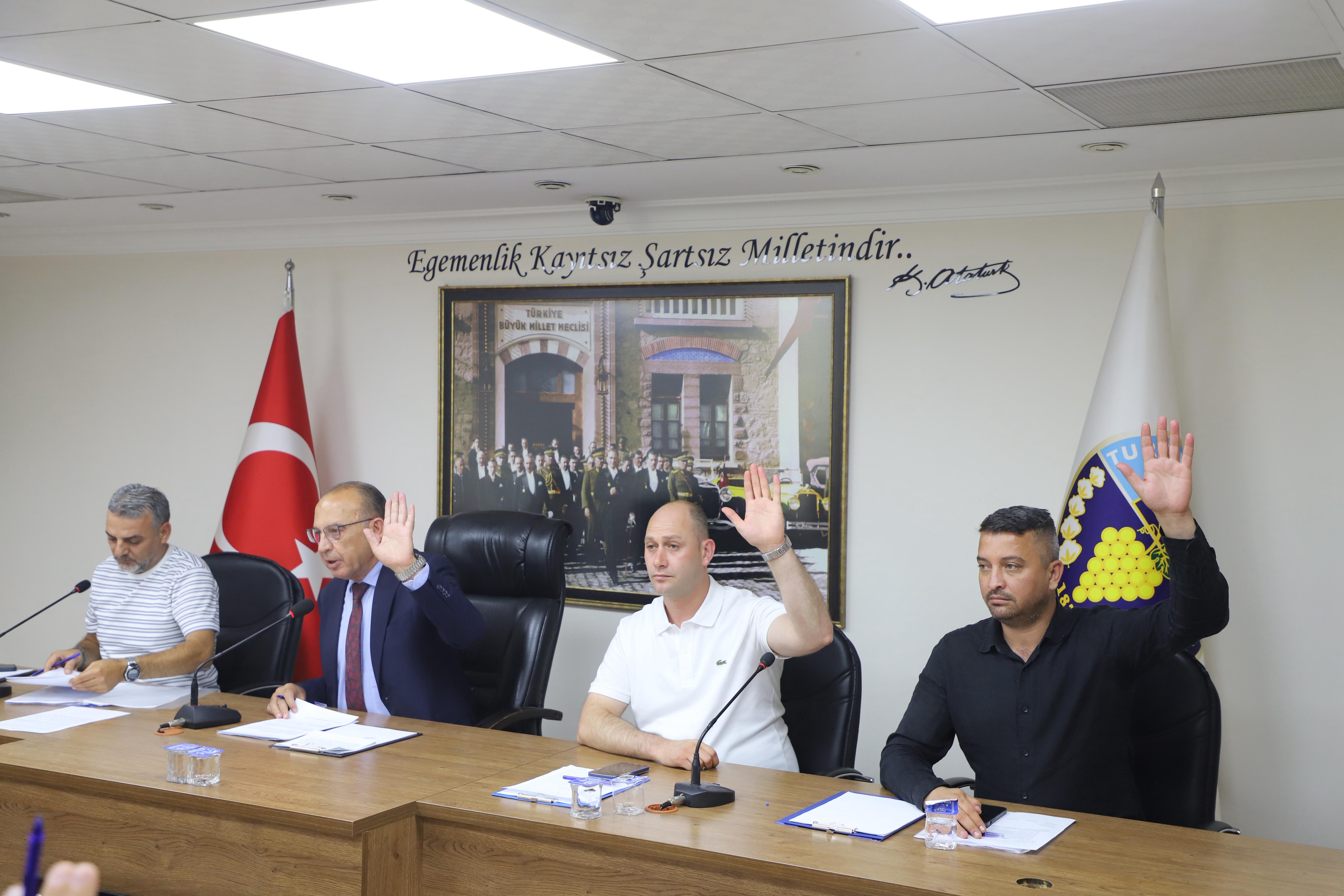 Turgutlu Belediyesi Meclisi 5 Ağustos Salı Günü Toplanacak