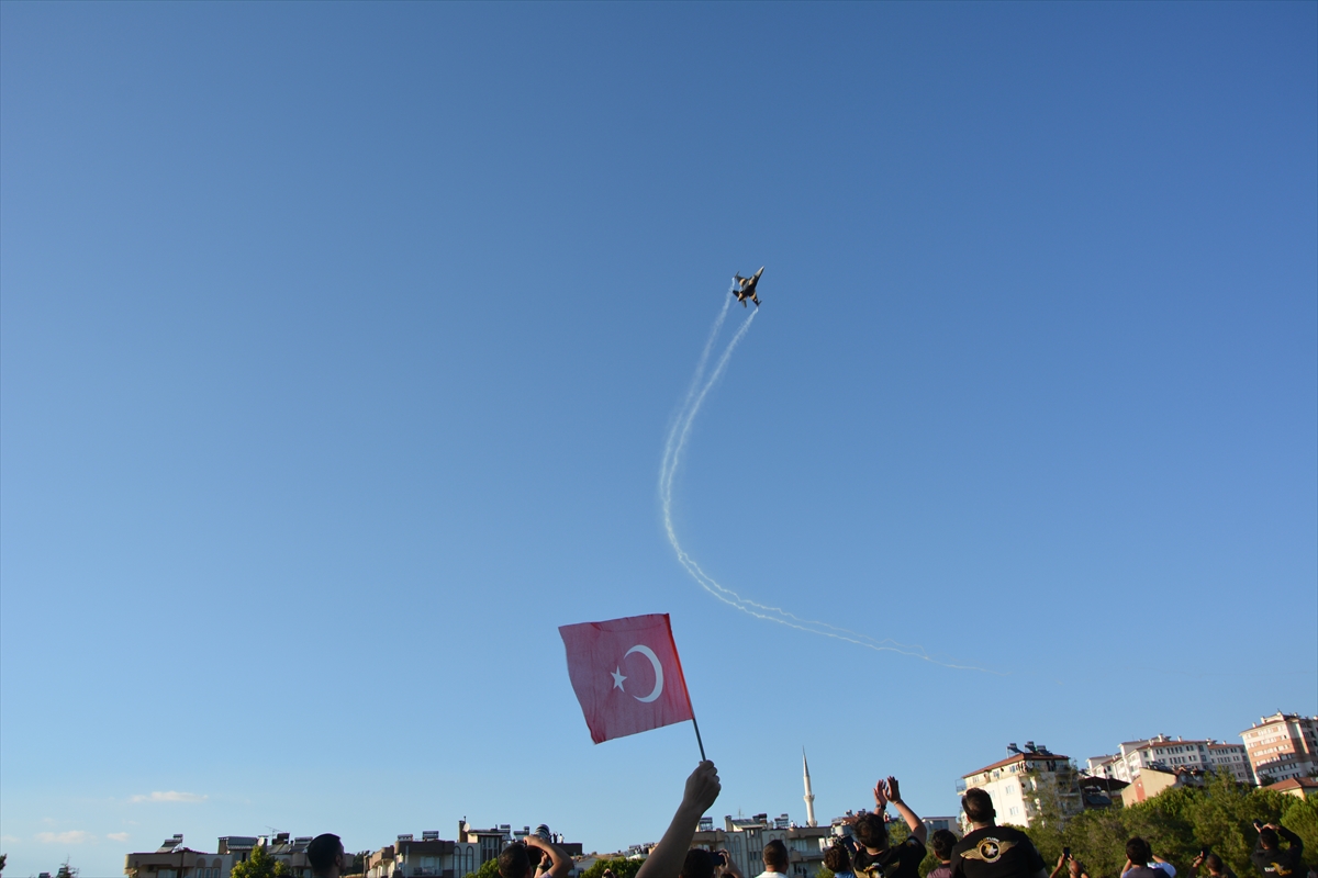 SOLOTÜRK Demirci'de prova yaptı